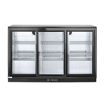Hendi Bar Kühlschrank mit Schiebetüren 303 L, 2 / 10 ˚C, 220 - 240 V / 0,215 kW, R600a, 1335 x 500 x (H) 900 mm