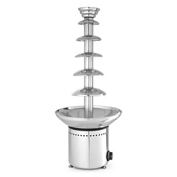 Hendi Schokoladenbrunnen mit 6 Ebenen, 230V/300W, ø370x(H)840mm