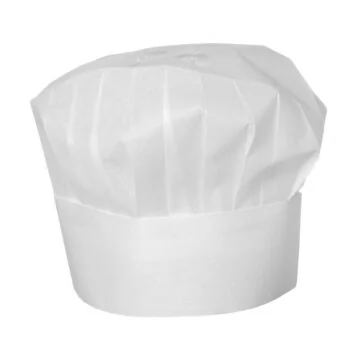 Hendi Kochhaube - 10 Stk, Weiß, ø600x(H)230mm