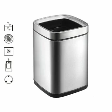 Aliseo Hotel PRESTIGE Hygieneeimer eckig 9 Liter / offen