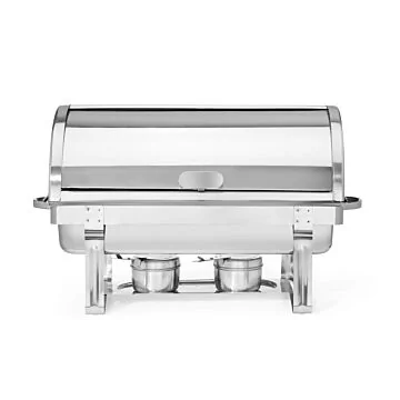 Hendi Chafing Dish Rolltop Gastronorm 1/1, 9 L, 590 x 340 x (H) 400 mm