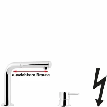 armag gino Spültischbatterie 1/2 Zoll 223.19D.AS1.YHL
