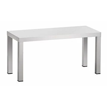 Edelstahl Aufsatzboard 1-Etage, Bautiefe 300 mm, AISI 304, 1000 x 300 x 400