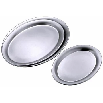 Contacto Serviertablett, oval, matt, 200 mm