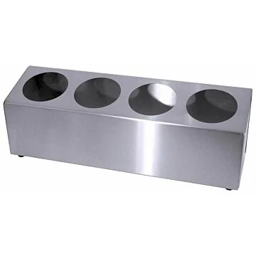 Contacto Besteckbehälter, einreihig, für 4 Besteckköcher