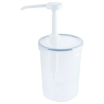 Contacto Dispenser, rund mit Pumpe, 2l