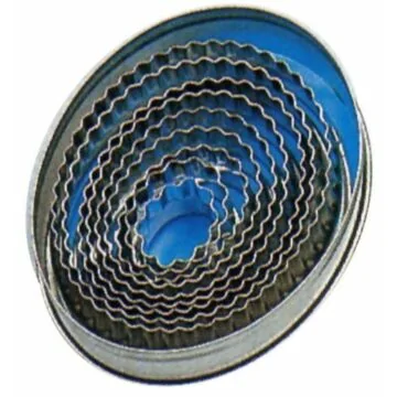Contacto Ausstechformen oval, wellig