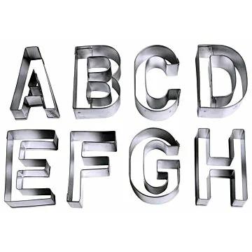 Contacto Ausstecher Buchstaben, groß
