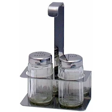 Contacto Menage, 2-tlg. Edelstahl, Salz, Pfeffer