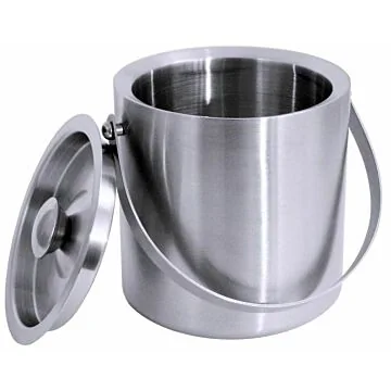 Contacto Eiseimer, Edelstahl, doppelwandig, 2 l