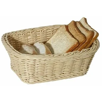 Contacto Polyrattan-Korb, rechteckig