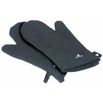 Contacto Paar Küchenhandschuhe, schwarz