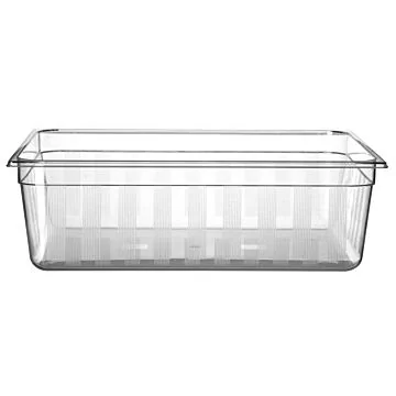 Hendi Gastronorm Behälter 2/1, GN 2/1, 58 L, Transparent, 650 x 530 x (H) 200 mm