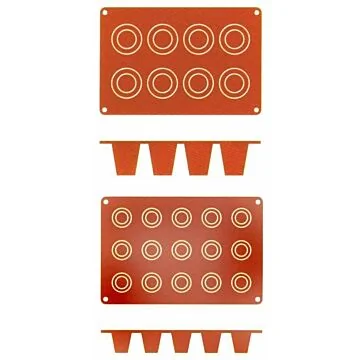Contacto Silikon-Backmatte, Dariol, 15 Formen