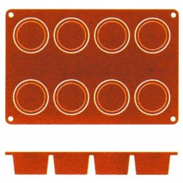 Contacto Silikon-Backmatte, Zylinder