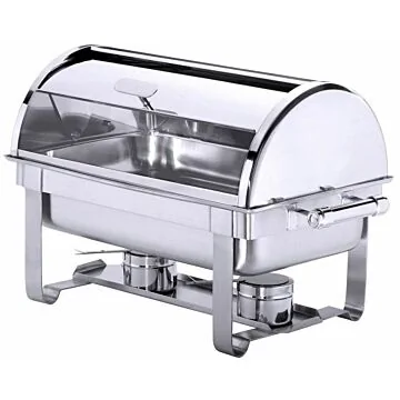 Contacto Roll-Top Chafing Dish, hochglänzend, 2 Behälter