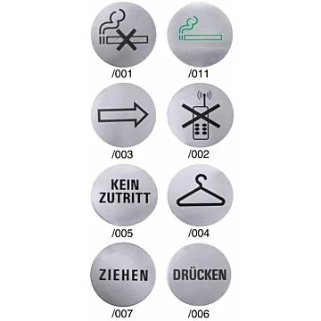Contacto Türsymbol, DRÜCKEN