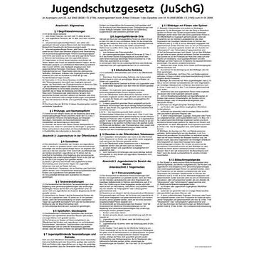 Contacto Aushang Jugendschutzgesetz