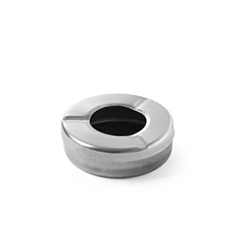 Hendi Aschenbecher mit Deckel - 1 Stk, ø 90 x (H) 28 mm