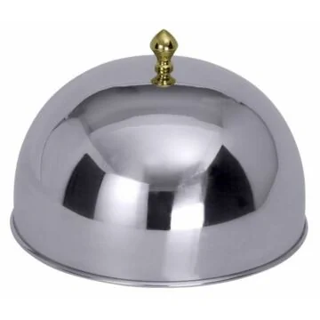 Contacto Speiseglocke, vergoldet, 240 mm