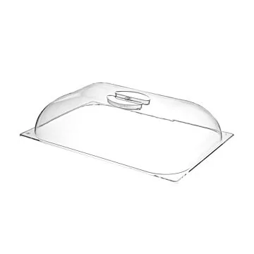 Hendi Deckel Polykarbonat für Eiscreme Behälter, 360 x 250 mm