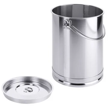 Contacto Eimer, mit Bodenreifen, 5 l
