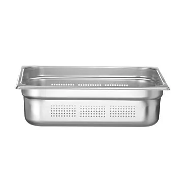 Hendi Gastronorm Behälter 2/3 perforiert, Profi Line, GN 2/3, 9 L, (H) 100 mm