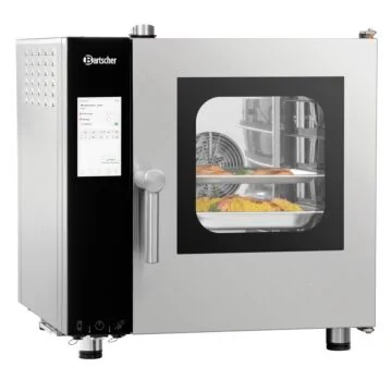 Bartscher Kombidämpfer Silversteam2 P-5230DRS – Frontansicht des Geräts mit Bedienfeld