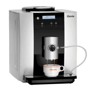 Bartscher Kaffeevollautomat Easy Black 250 – Frontansicht des Vollautomaten