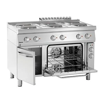 Bartscher Elektroherd 700 B1200 6Pl EBO - runde Herdplatten