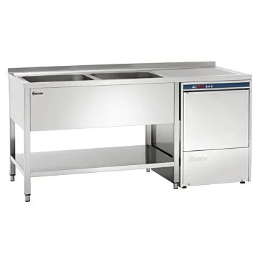 Bartscher Spülcenter 700 B1600 2 Becken LI