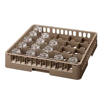 Bartscher Gläserkorb 25 Fächer 500 x 500 x 100 mm