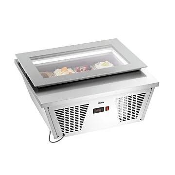 Bartscher Eisvitrine 4 x 6,5 L-F