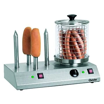 Bartscher Hot Dog-Gerät 4 Toaststangen