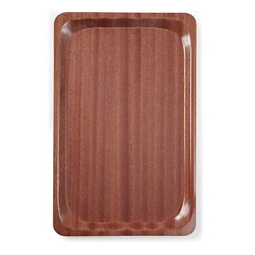 Hendi Serviertablett Woodform, GN 1/1, Mahagoni, 325 x 530 mm