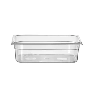 Hendi Gastronorm Behälter 1/2, GN 1/2, 6,5 L, Transparent, 325 x 265 x (H) 100 mm