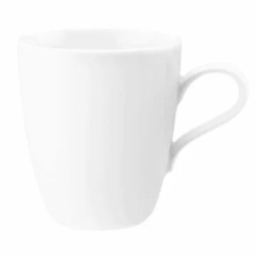 Seltmann Weiden COUP Fine Dining Fashion Becher mit Henkel 0,38 Liter M5389, weiß