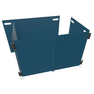 B.PRO farbige Verkleidung mit Flügeltüren für Servierwagen SW 10