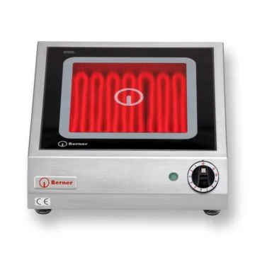 Berner Elektroherd BS1PQ mit Strahlheizkörper 