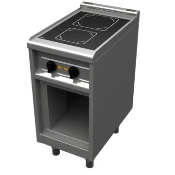 EKU Thermik 650 Elektroherd mit Ceranfeld 2 Kochzonen