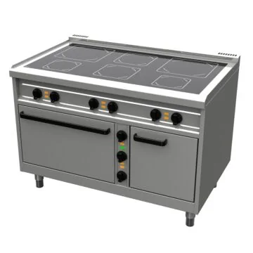 EKU Thermik 850 Glas-Ceran-Herd JEH-6