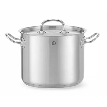 Hendi Gemüsetopf - mit Deckel, Kitchen Line, 5 L, ø 200 x (H) 160 mm