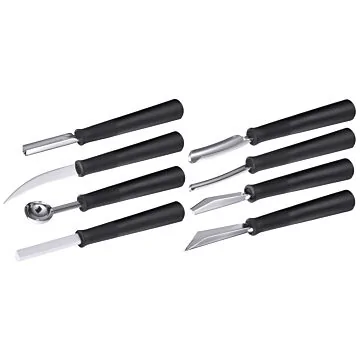 Contacto Schnitzmesser-Set, 8-teilig
