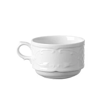 Hendi Tasse und Untertasse, Tasse, 0,18 L, ø 82 mm