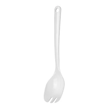 Hendi Salatbesteck, Salatgabel, Weiß, (L) 305 mm