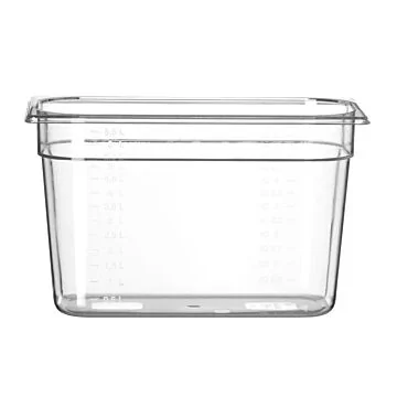 Hendi Gastronorm Behälter GN 1/3, 7,8 L, Polykarbonat transparent, 325 x 176 x (H) 200 mm