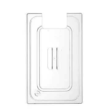 Hendi Gastronorm-Deckel mit Sous-Vide-Stick-Aussparung, GN 1/1, GN 1/1, Transparent, 530 x 325 mm