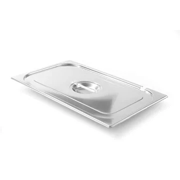 Hendi Gastronorm-Deckel mit Löffelaussparung, Kitchen Line, GN 1/1, 530 x 325 mm