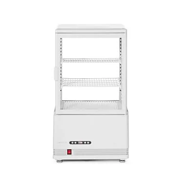 Hendi Aufsatz-Kühlvitrine 58 Liter, weiß, 2 / 6 ˚C, 230 V / 0,170 kW, R600a, 452 x 406 x (H) 816 mm