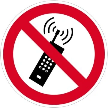 Contacto Handyverbot, 100 mm